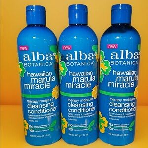 Hawaiian Marula Miracle Cleansing Conditioner -3 bottles